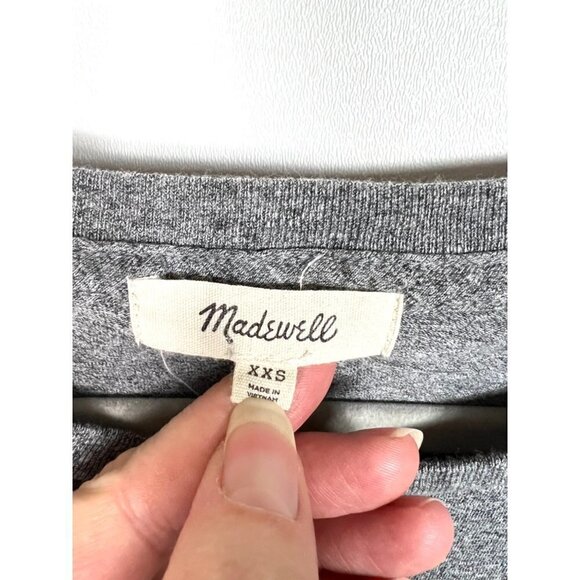 Madewell ruffle sleeve t-shirt - Picture 3 of 8